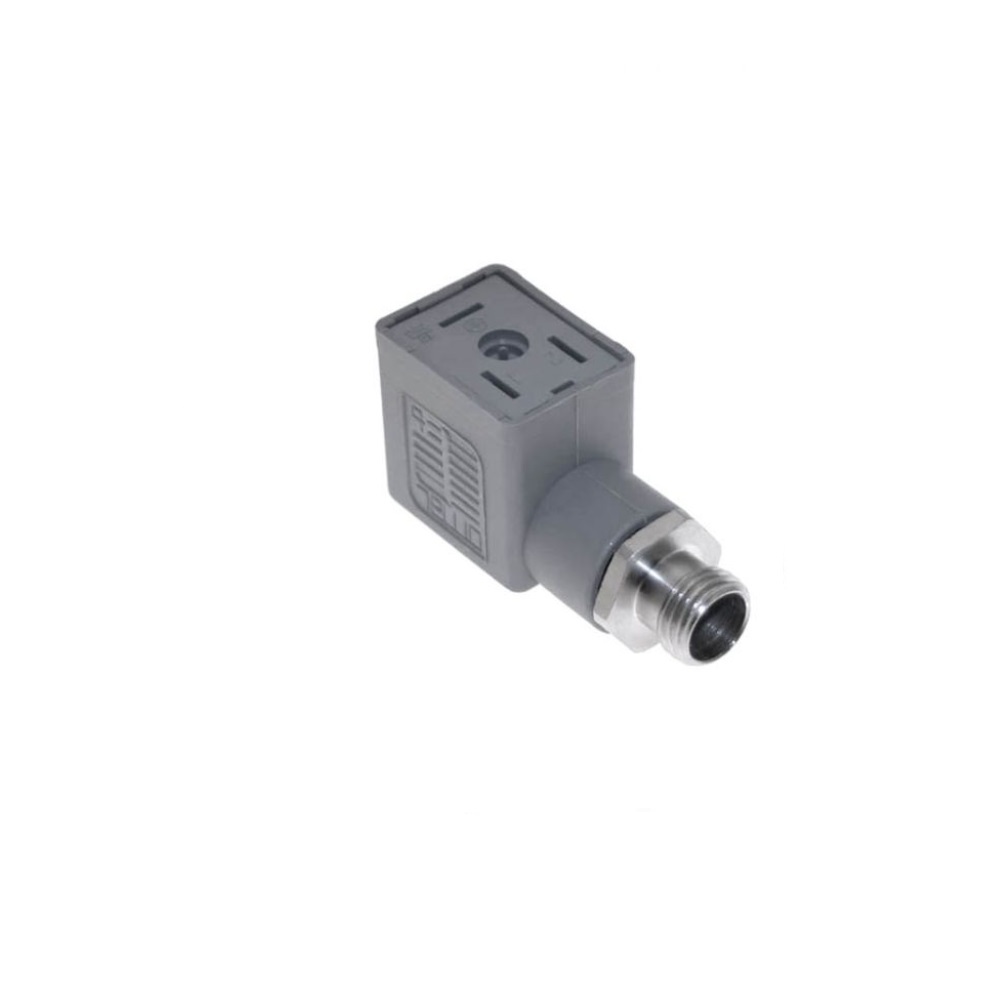230-363-4MDC FLOTRONICS SOLENOID VALVE ADAPTER FORM B IND 2+G/4 PIN M12 MALE 250VAC/DC (GY)